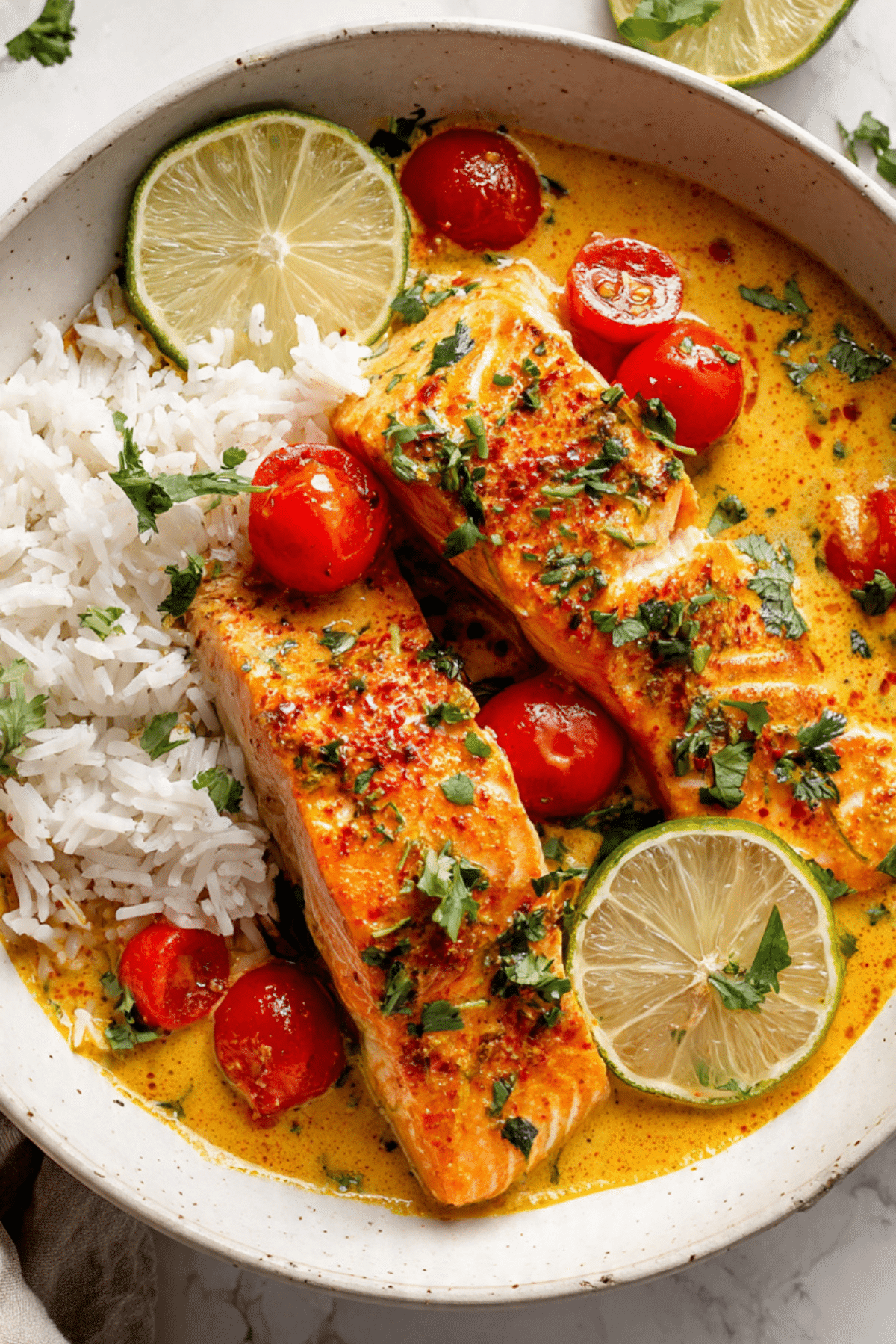 Coconut Curry Salmon
