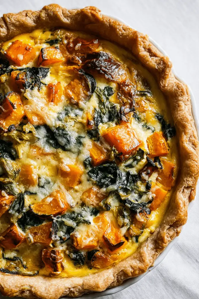 Savory Winter Vegetable Quiche