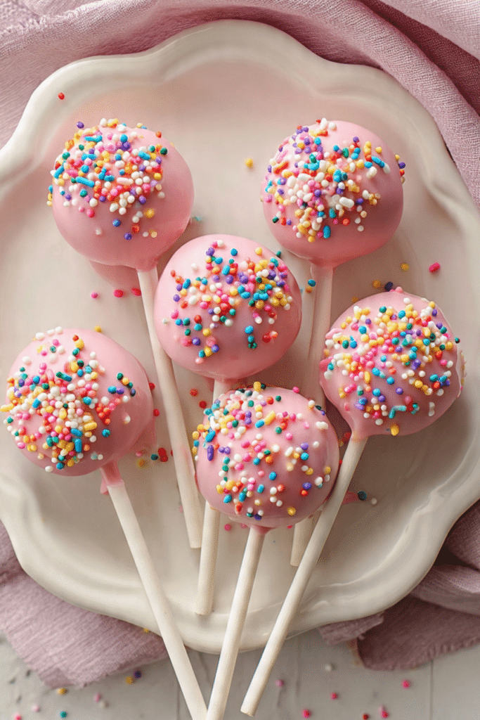 Starbucks Copycat Birthday Cake Pops