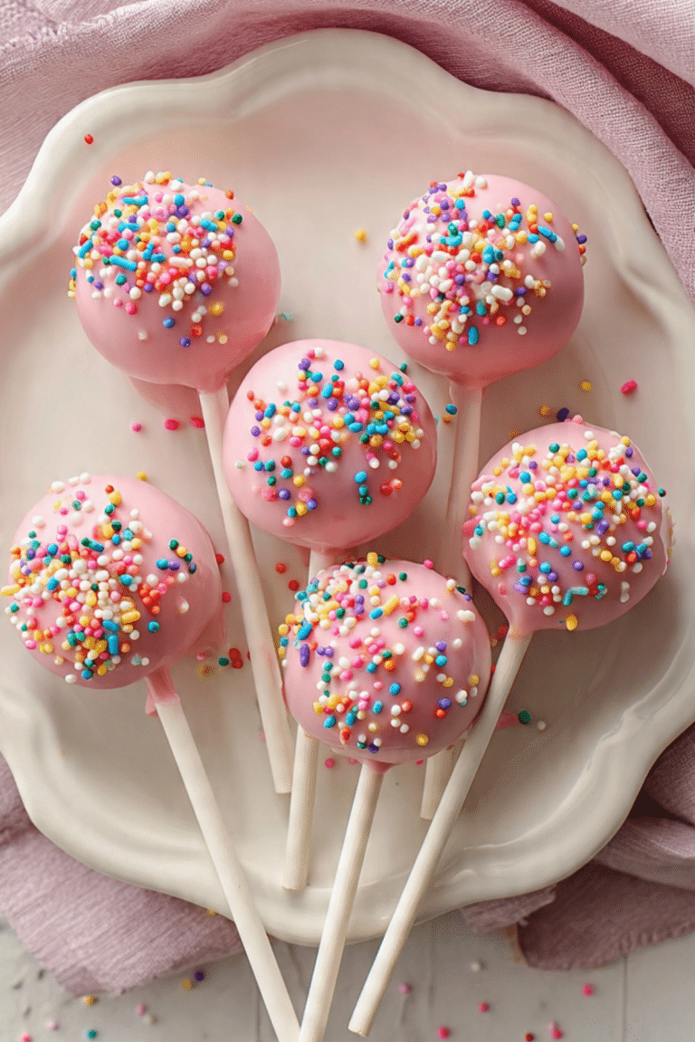 Starbucks Copycat Birthday Cake Pops