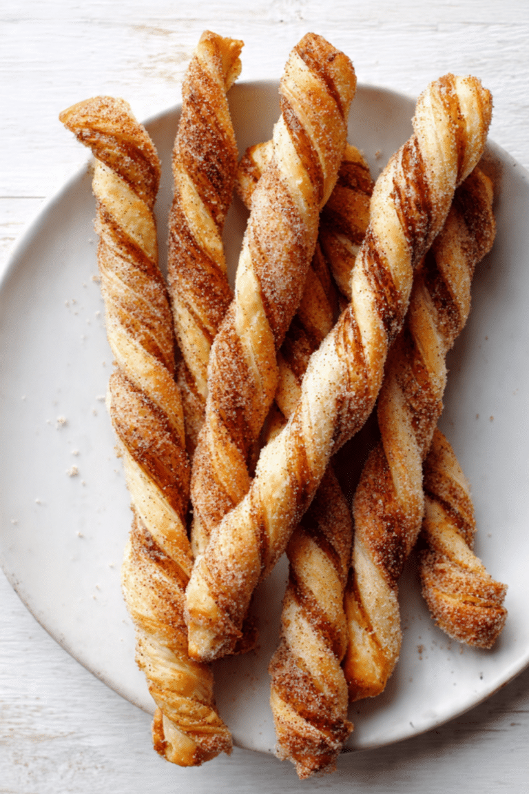 Homemade Cinnamon Twists
