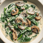 Creamy Spinach Mushroom
