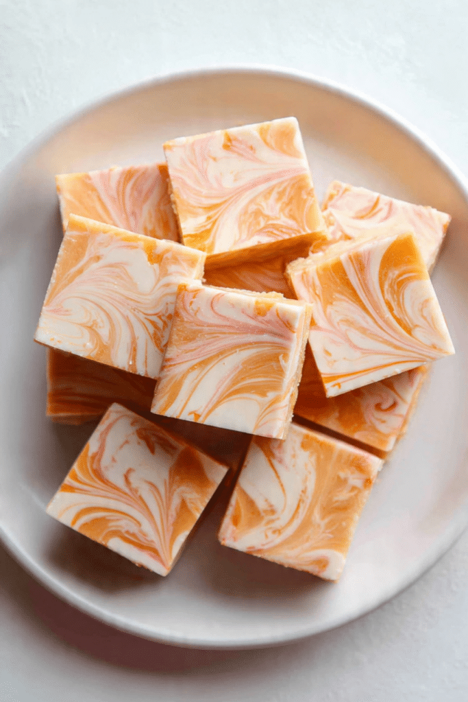 Creamsicle Fudge