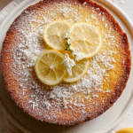 Lemon-Coconut Almond Cake