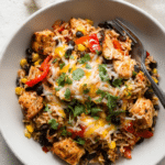 One Pan Tex-Mex Chicken and Rice