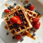 Chocolate Chip Protein Waffles