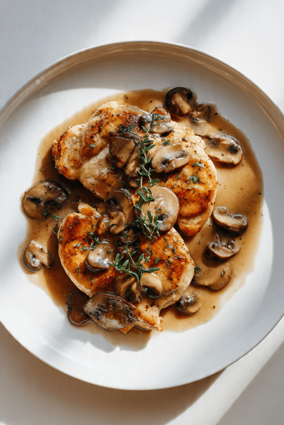 Chicken Marsala with Mushrooms