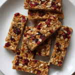 Cranberry Almond Granola Bars Recipe