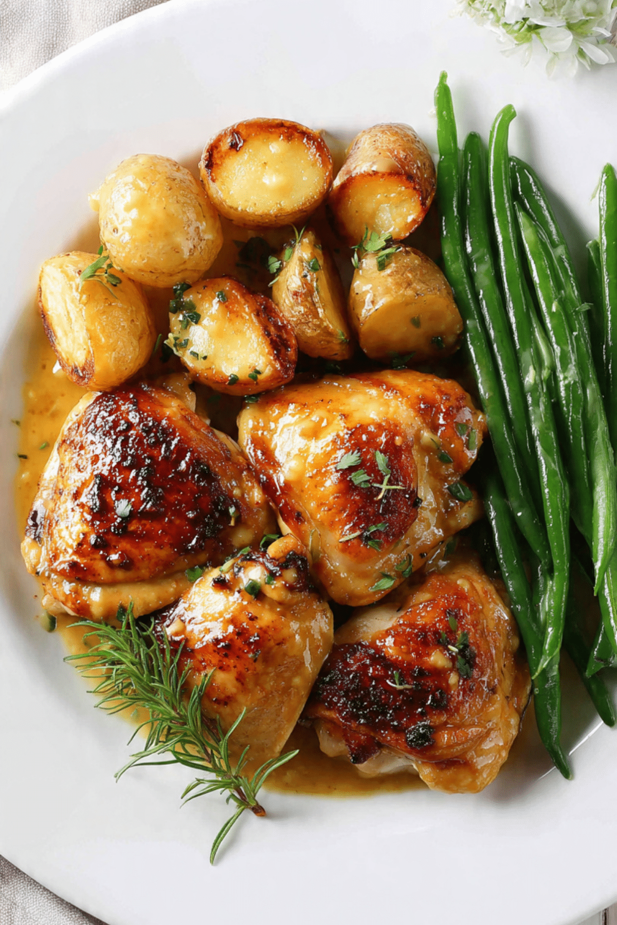 Baked Chicken Breast with Honey Mustard Sauce