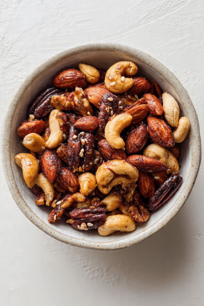 Tamari Roasted Nuts (Savory!)
