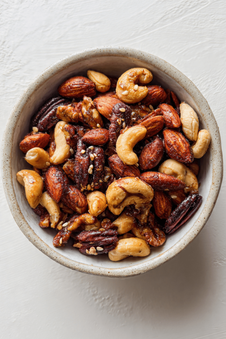 Tamari Roasted Nuts (Savory!)