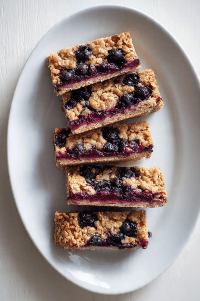 Homemade Blueberry Nutri Grain Bars