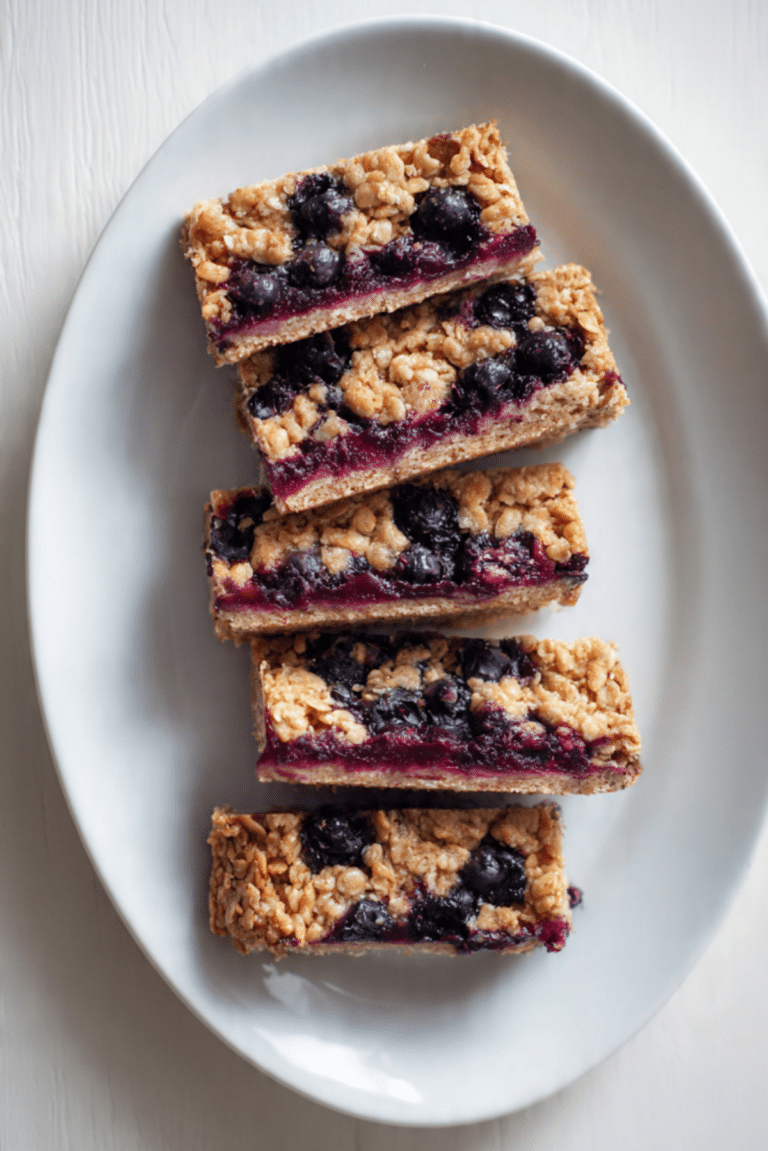 Homemade Blueberry Nutri Grain Bars