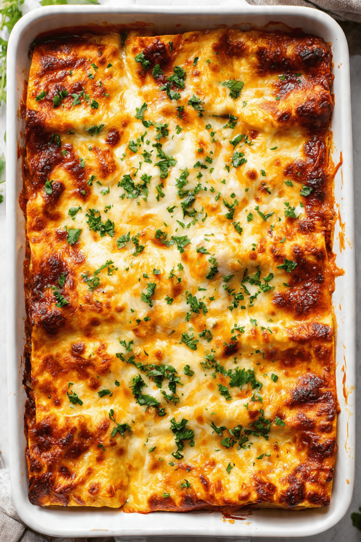 Shredded Chicken Enchilada Casserole Recipe