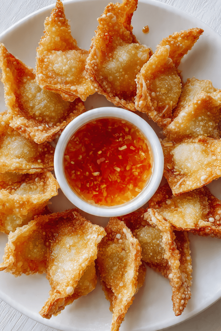 Rice Paper Crab Rangoons