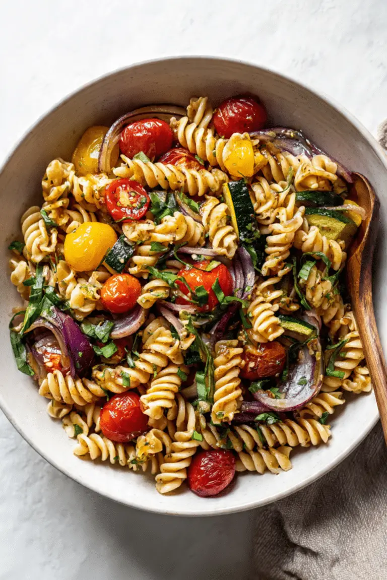Warm Pasta Salad