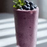 Creamy Blueberry Smoothie