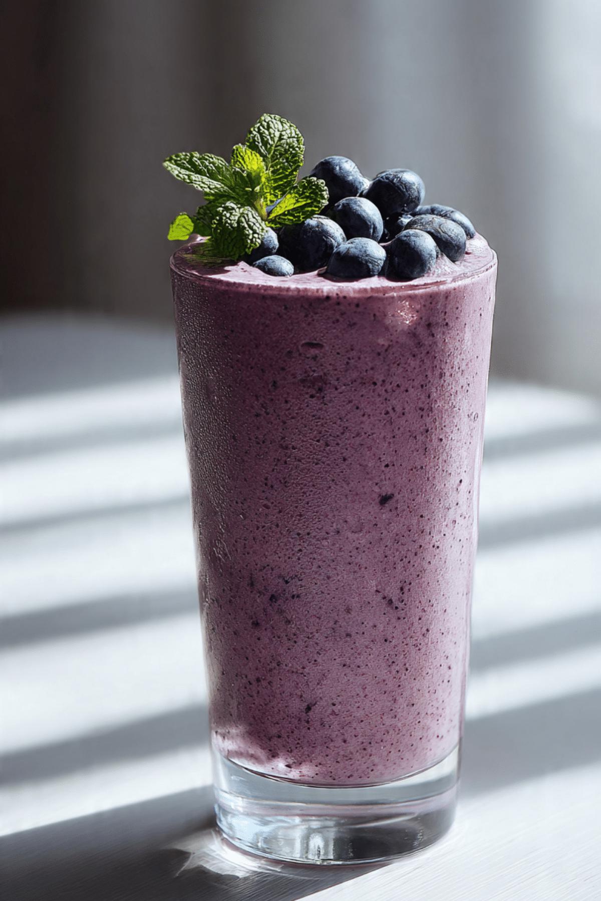 Creamy Blueberry Smoothie