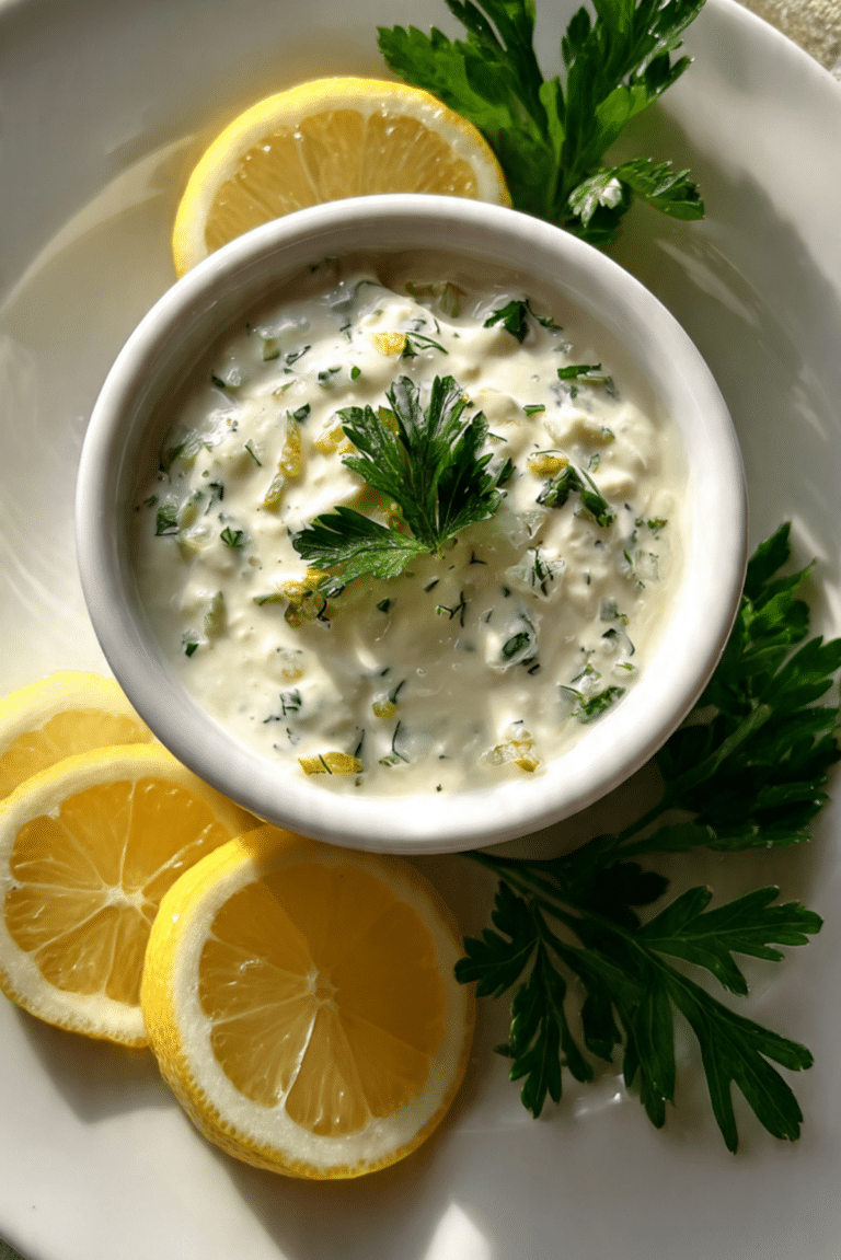 Homemade Tartar Sauce Recipe