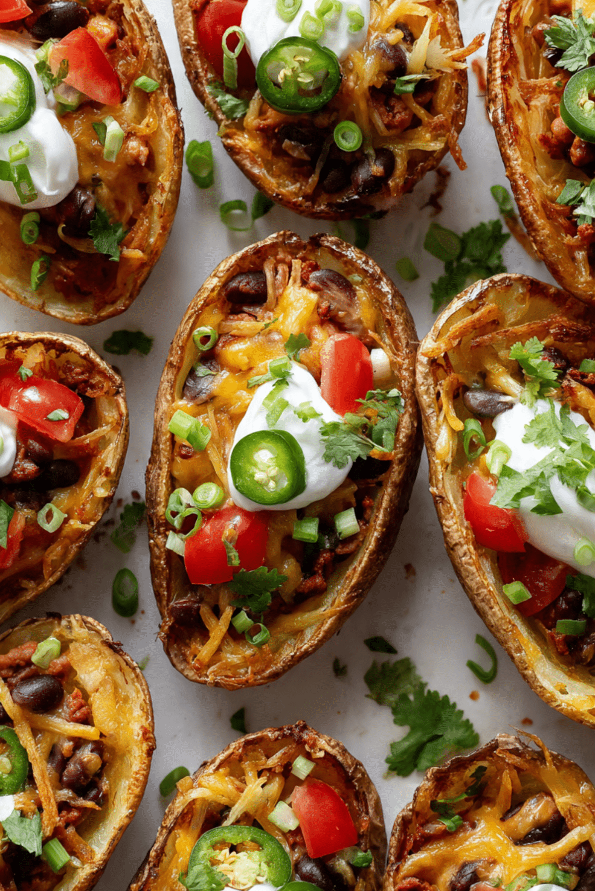 Loaded Mexican Potato Skins