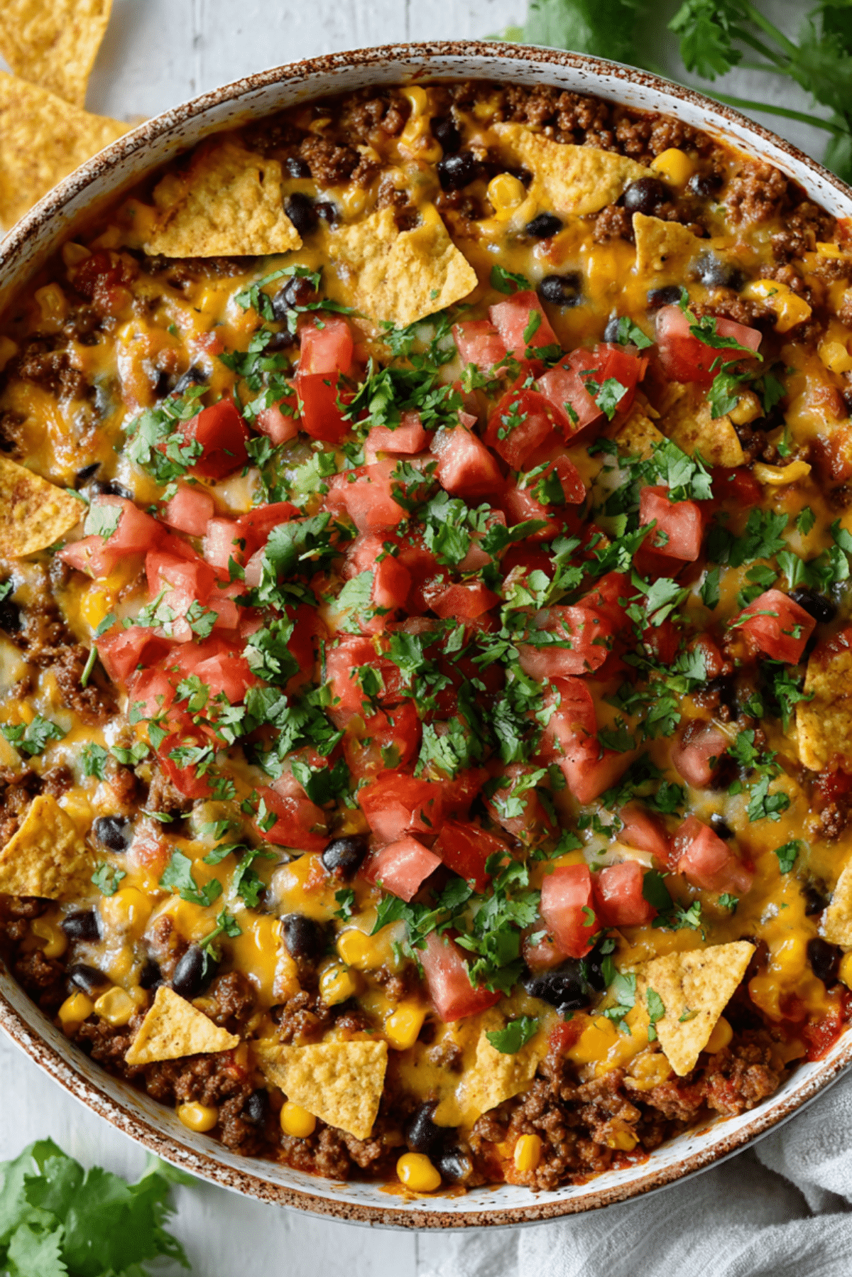 Crock Pot Taco Casserole