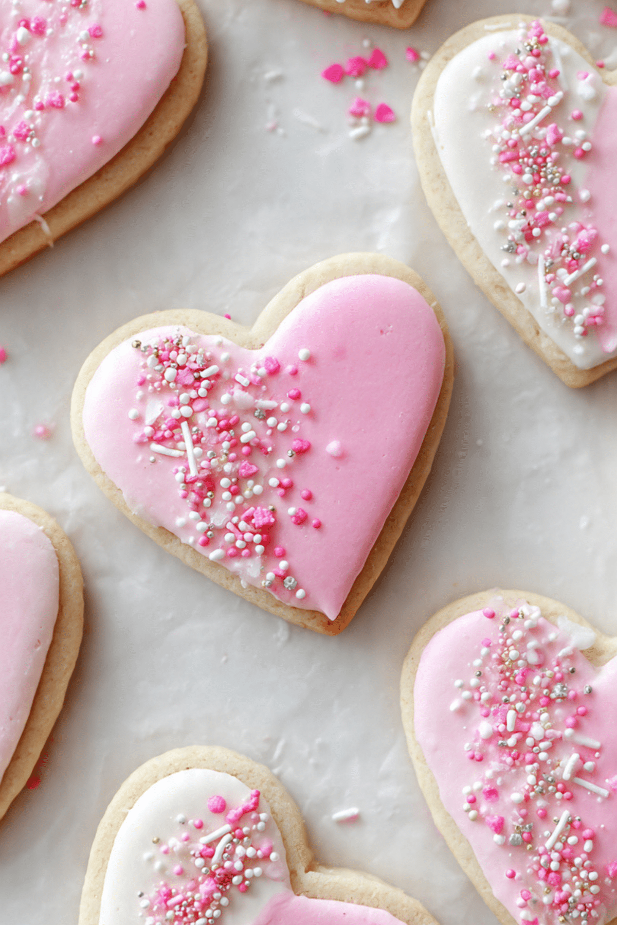 Heart-Shaped Sugar Cookie
