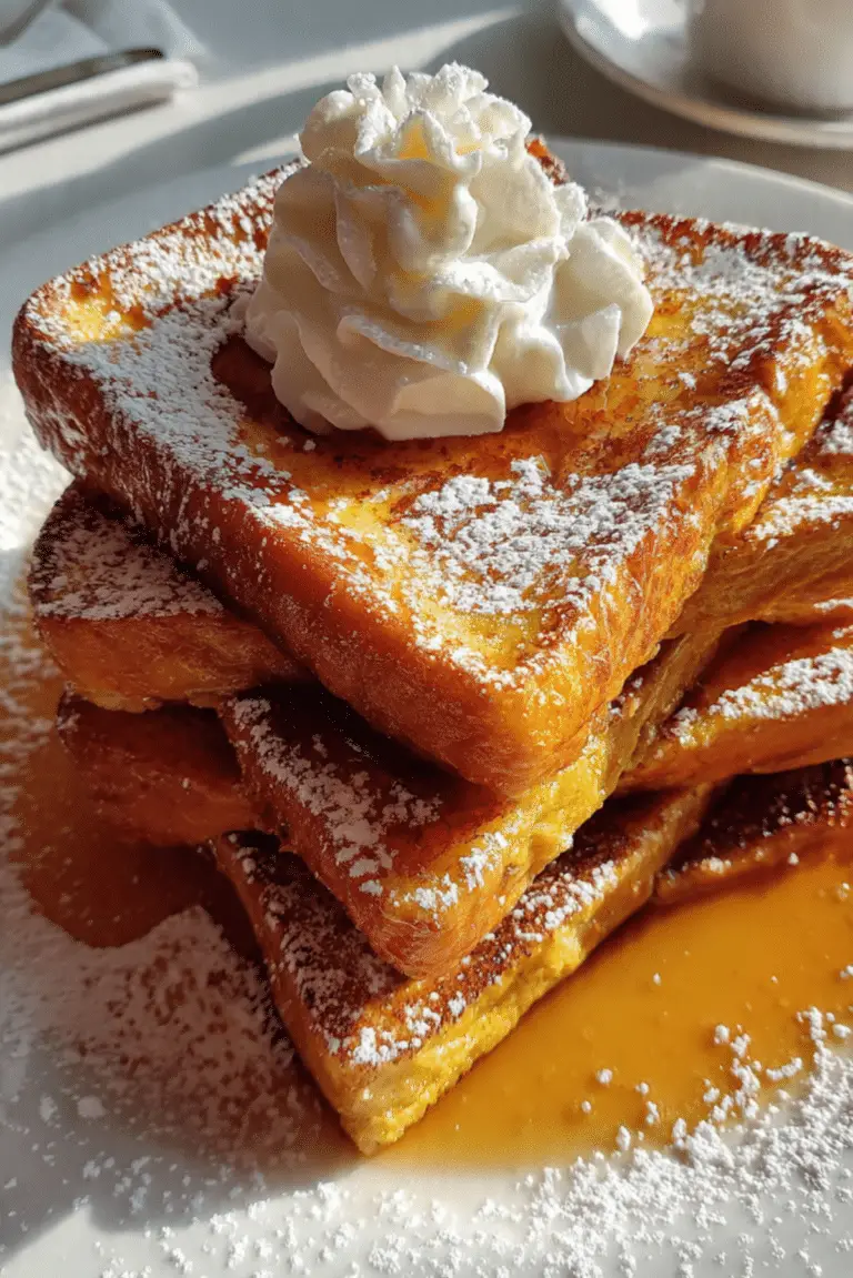 Pumpkin Spice French Toast