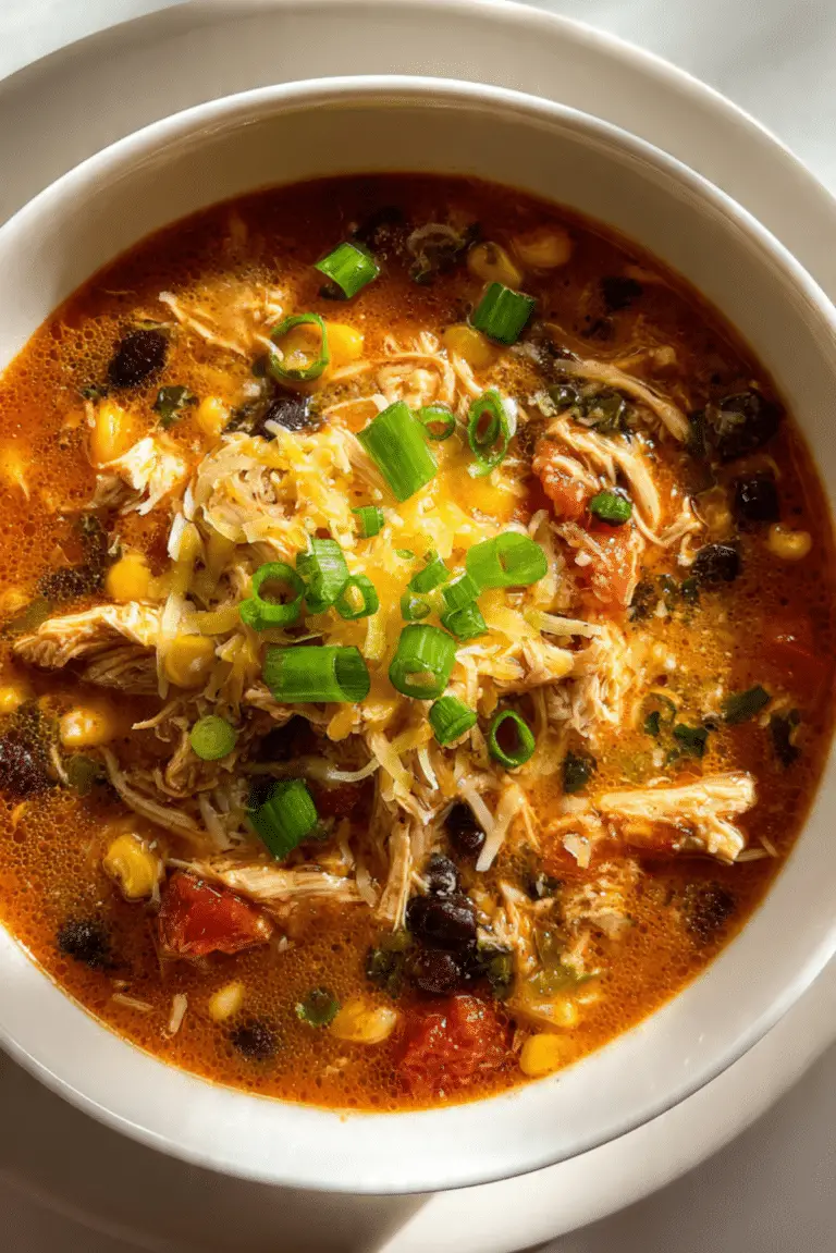 Chicken Enchilada Soup