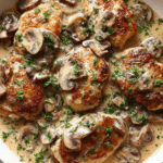 Creamy Chicken Marsala with Mushrooms Recipe