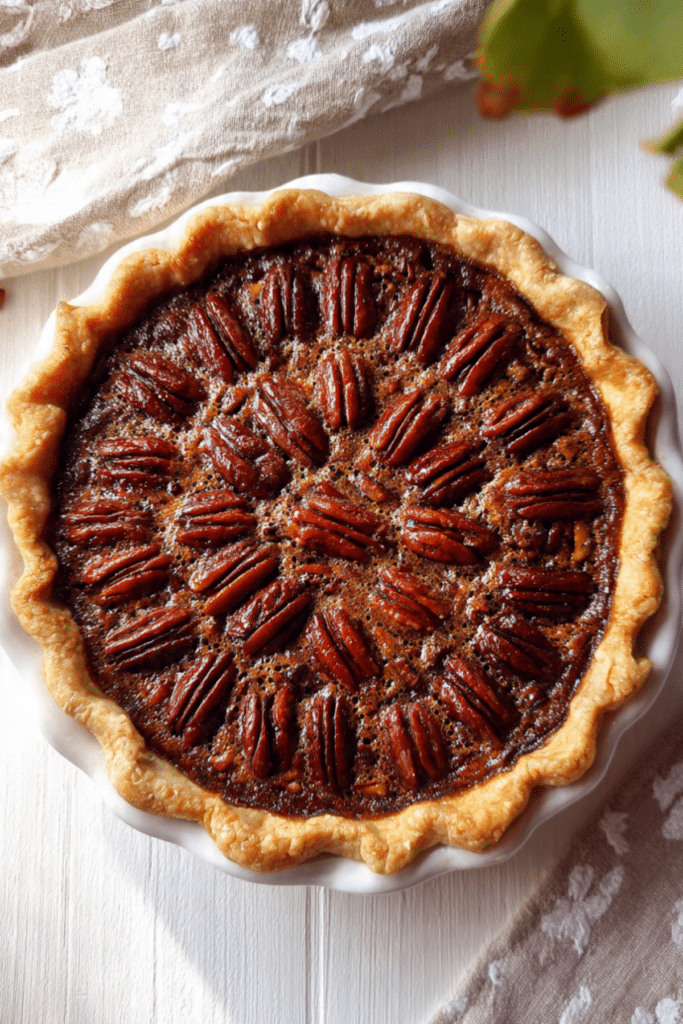Fudgy Chocolate Pecan Pie
