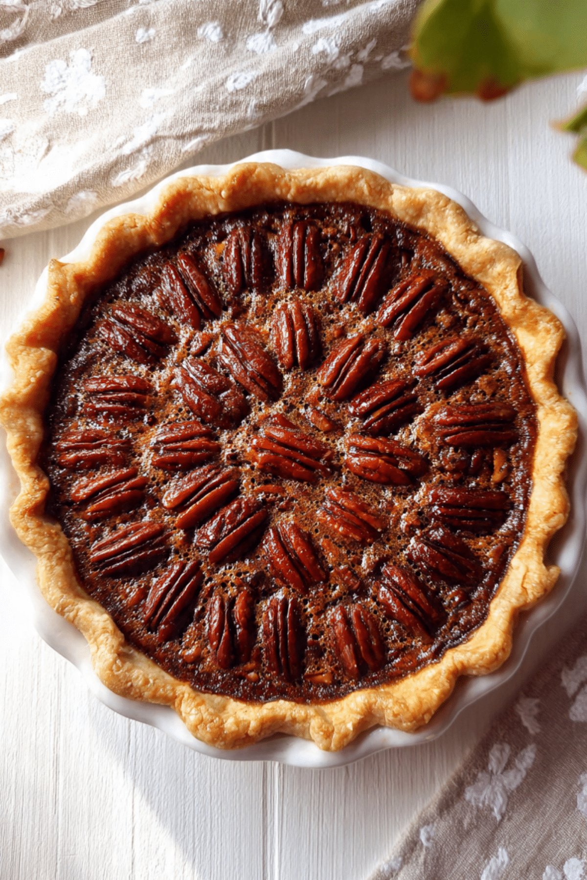 Fudgy Chocolate Pecan Pie