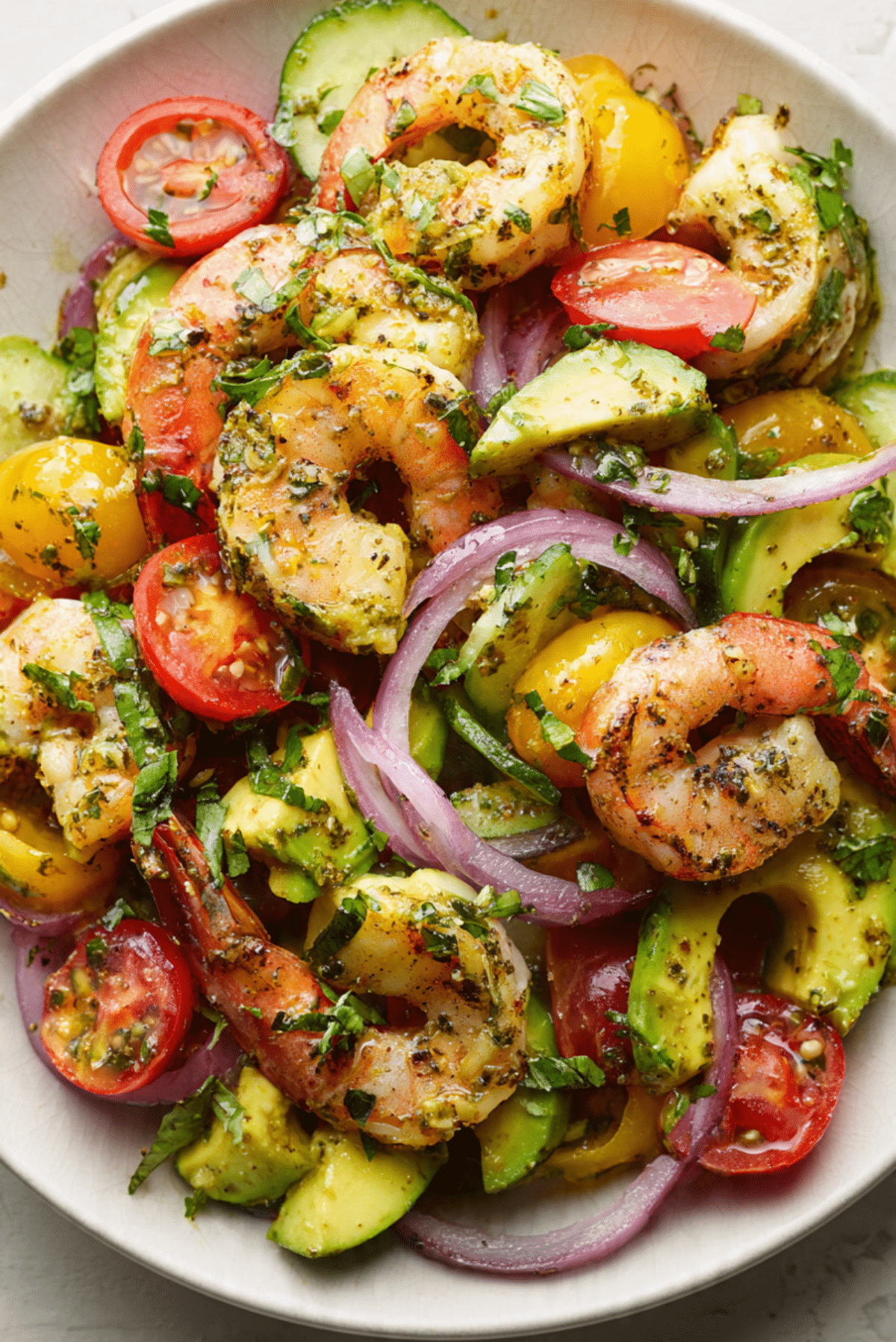 Shrimp and Avocado Salad