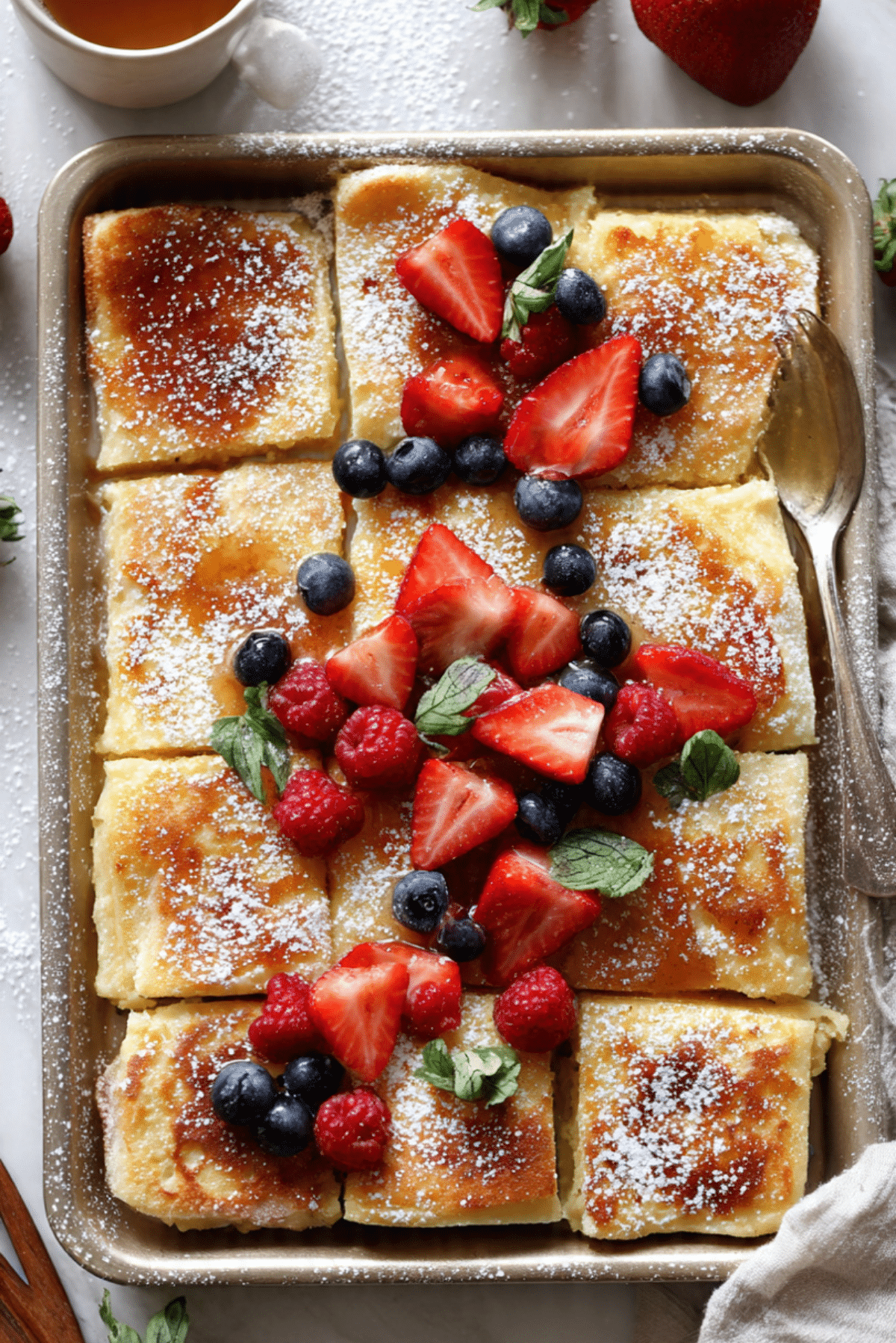 Sheet Pan Buttermilk Pancakes