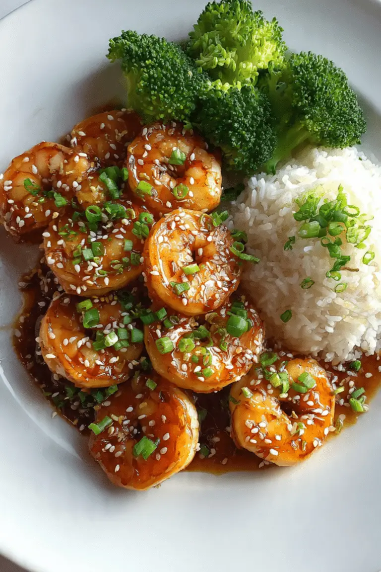 High-Protein Honey Garlic Shrimp Recipe