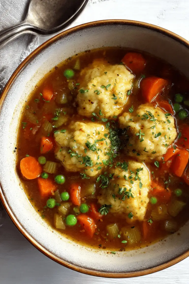 Cozy Vegan Dumpling Stew