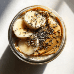 Overnight Oats with Peanut Butter and Banana