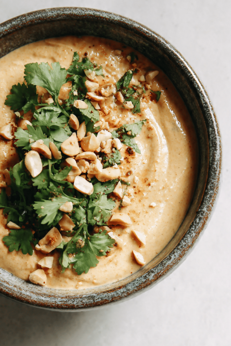 Creamy Peanut Sauce
