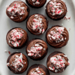Peppermint Brownie Bites