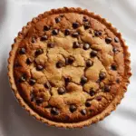 Chocolate Chip Funny Cake Pie