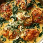 Creamy Garlic Butter Chicken with Spinach