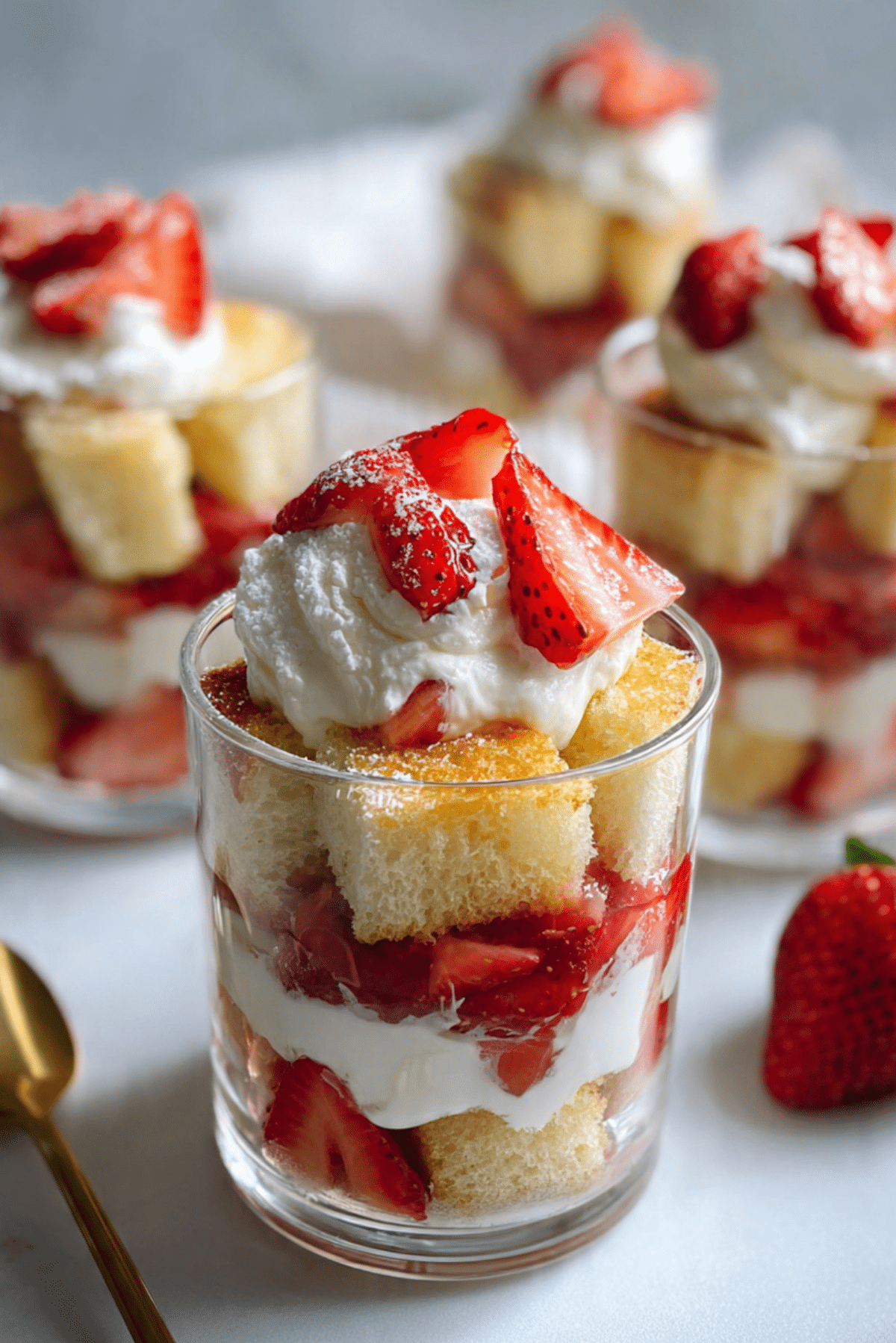 Strawberry Shortcake Parfaits