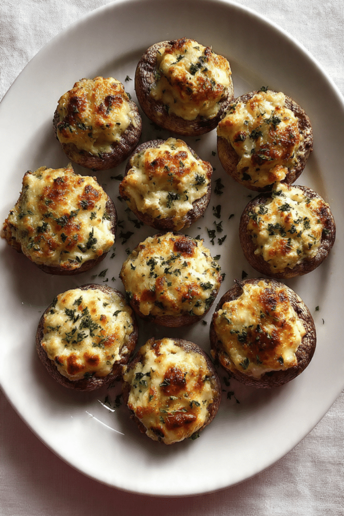 Cheese Stuffed Mushrooms