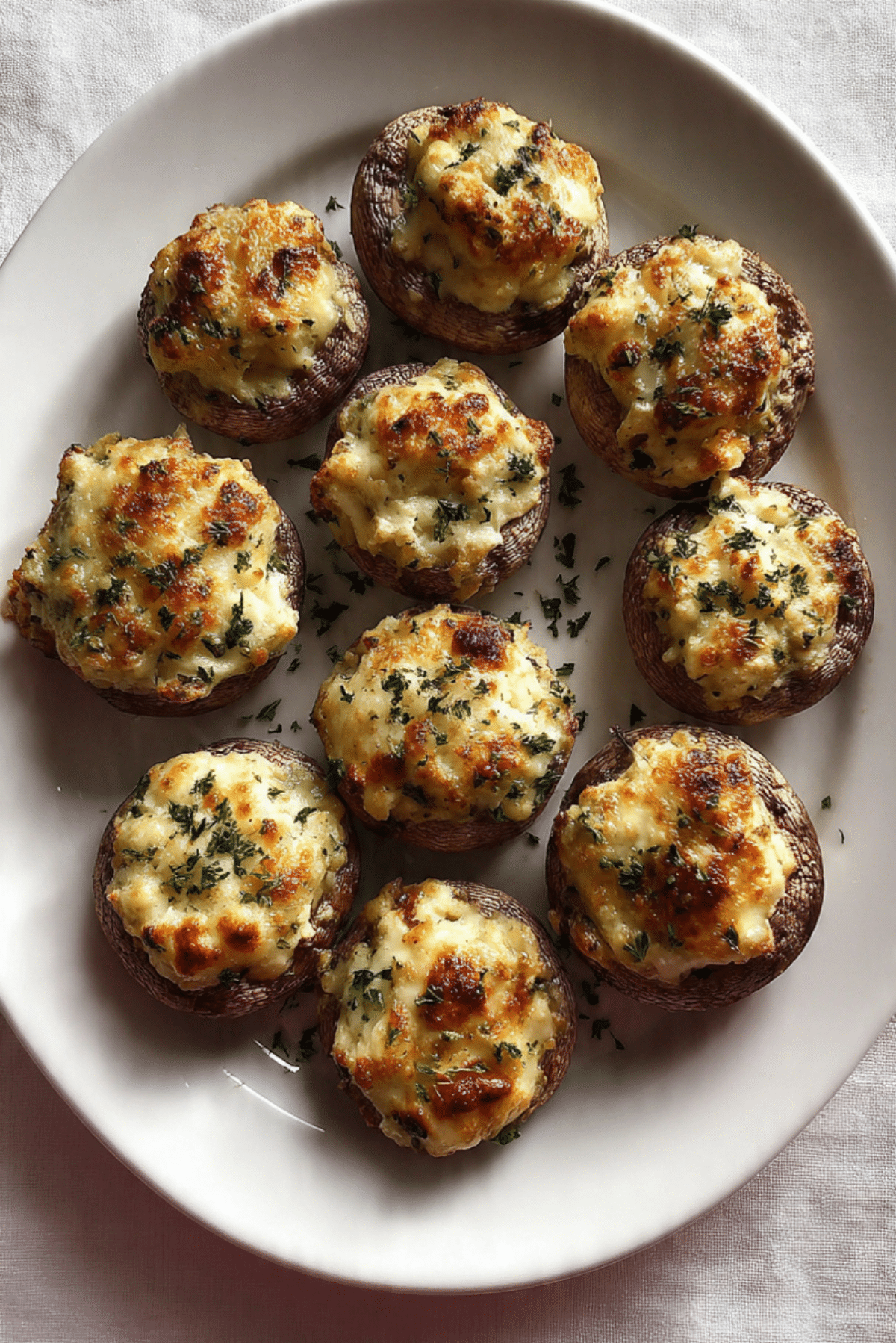 Cheese Stuffed Mushrooms