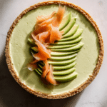 Avocado Salmon Cheesecake