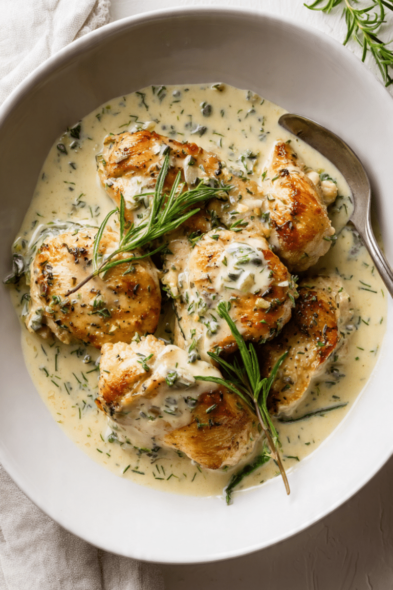 French Chicken Tarragon