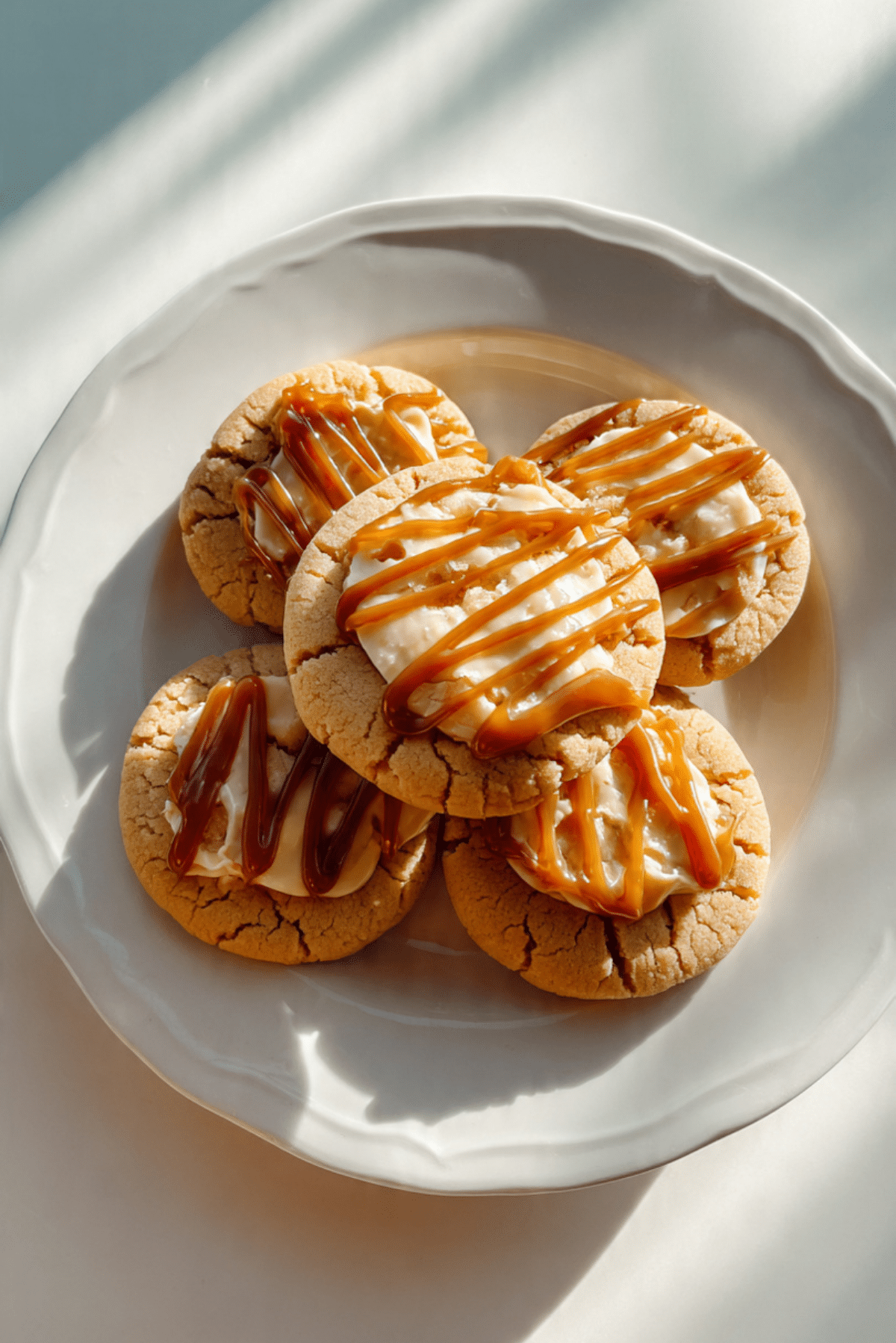 Caramel Cheesecake Cookies Recipe