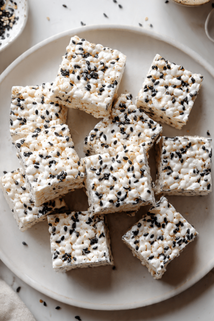 Black Sesame Rice Krispies