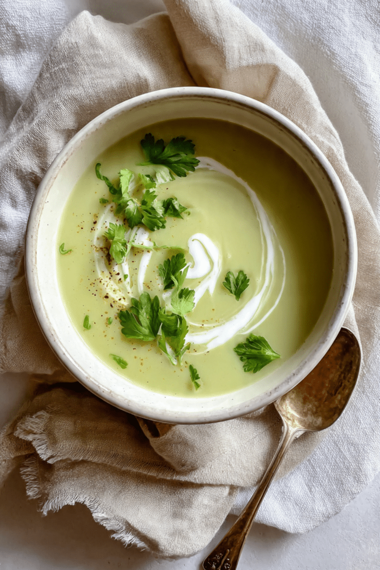 Dairy-Free Celery Soup