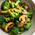 Garlic Broccoli & Mushroom Stir-Fry