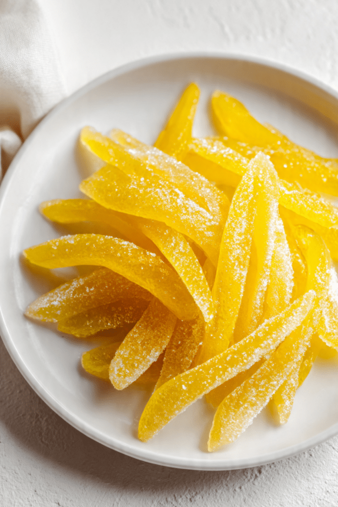 Candied Lemon Peel Recipe